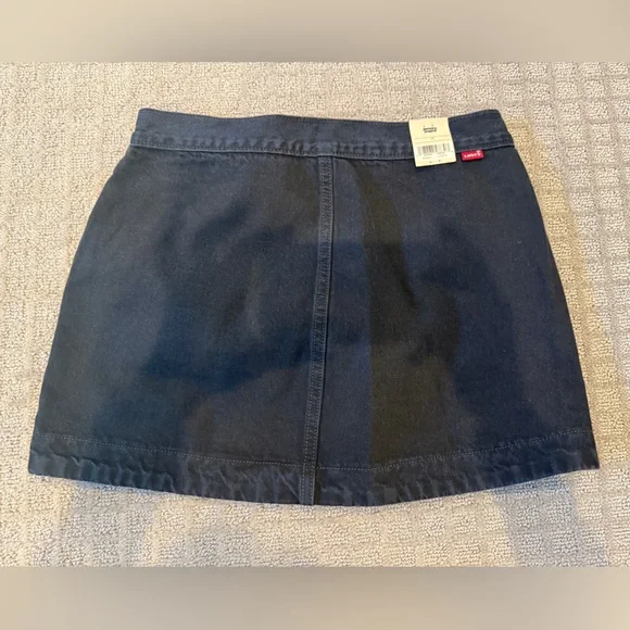 Levi's Dark Gray Denim Skort - Picture 2 of 4